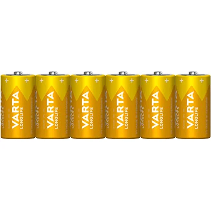 VARTA Longlife Batterie C Baby Alkaline Batterien LR14, 6er Pack – Bild 2