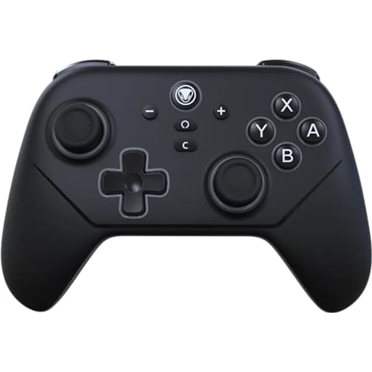 Snakebyte NSW2 Controller Gamepad S2, Wireless Pro Controller mit Hall-Effekt-Sticks und USB-C-Ladefunktion, schwarz