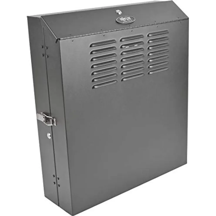 Tripp Lite SRWF4U SmartRack 4-HE-Schrank, tiefenverstellbar, wandmontierbar, 68 kg Tragfähigkeit, Stahl, schwarz