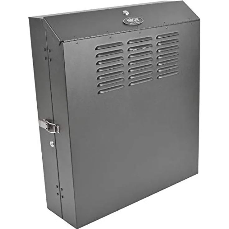 Tripp Lite SRWF4U SmartRack 4-HE-Schrank, tiefenverstellbar, wandmontierbar, 68 kg Tragfähigkeit, Stahl, schwarz