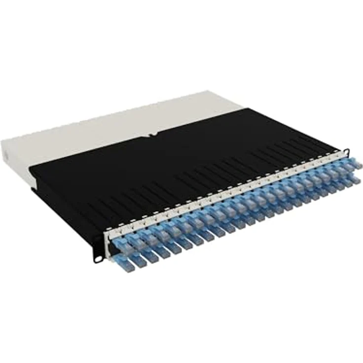 PATCHBOX patchbox.one Kabeleinzugssystem 8RU/UTP, effizientes Kabelmanagement mit 24 Port-Kapazität, 5 Jahre Garantie – Bild 2