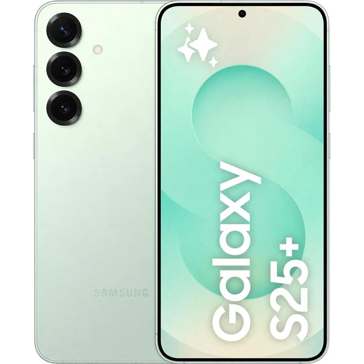 Samsung Galaxy S25+ AI Smartphone, Android-Handy ohne Vertrag, 12 GB RAM, 512 GB Speicher, Mint – Bild 1