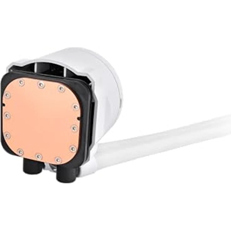 Thermaltake TH280 V2 Ultra ARGB Sync, CPU Wasserkühler AIO mit 280 mm Radiator, zwei CT140 ARGB-Lüftern, Weiss – Bild 8