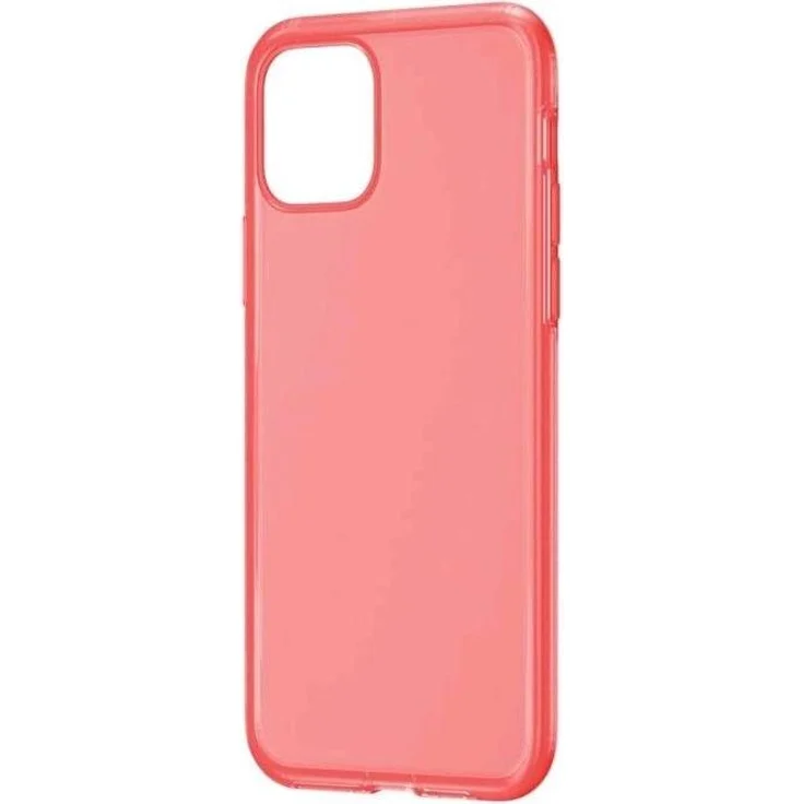 Baseus Jelly Series iPhone 11 Pro Hülle, flexibles Silikoncase mit matte Oberfläche, Rosa