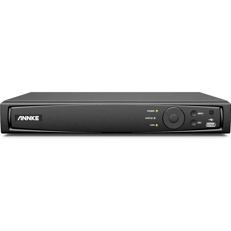 Annke N44PAM Netzwerk Videorecorder, 4 Kanal PoE NVR mit 4K Ausgang, intelligenter Bewegungserkennung und Smart Search-Funktion
