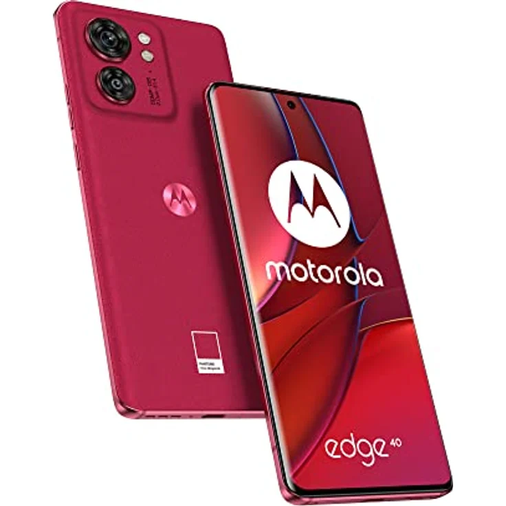 Motorola Edge 40 5G 256GB/8GB RAM Dual-SIM viva-magenta – Bild 1
