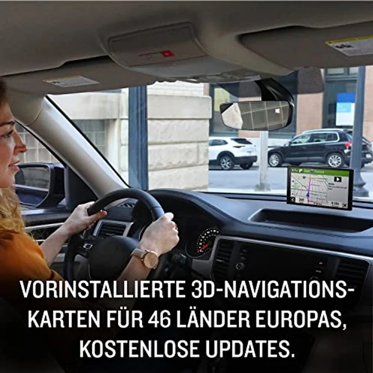 Garmin DriveSmart 76 MT-S, Navigationsgerät mit 7 Zoll HD-Display, Amazon Alexa, 3D-Europakarten, Verkehrsinfos in Echtzeit, Umweltzonen – Bild 4