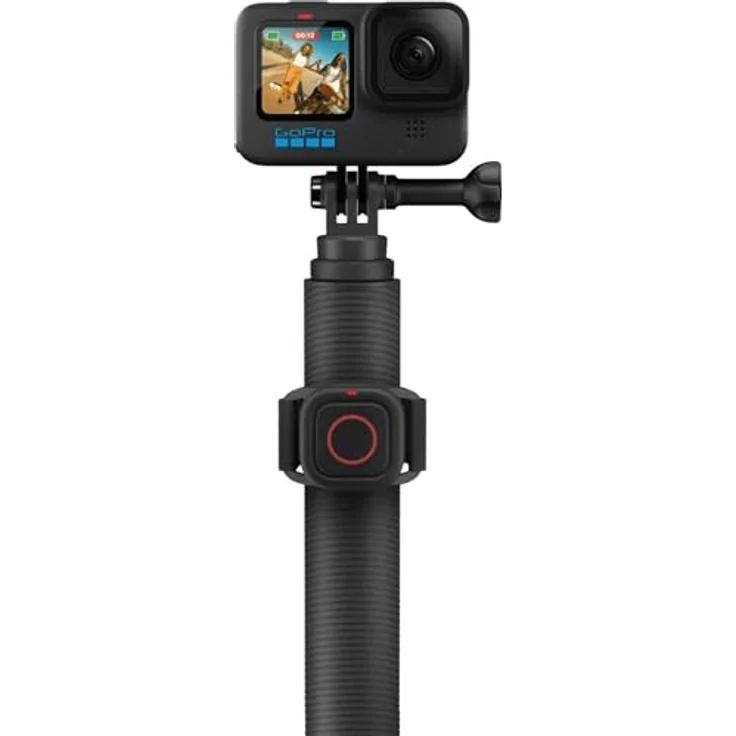 GOPRO AGXTS-002 Verlängerungsstange mit Shutter Remote, ausziehbar bis 122 cm, wasserdicht, Schwarz – Bild 4