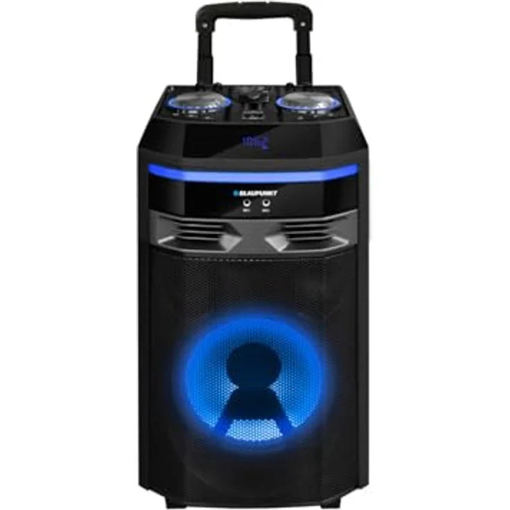 Tripplite PS6 Portable Audio System, Bluetooth Lautsprecher mit 5 h Akkulaufzeit, Schwarz – Bild 2