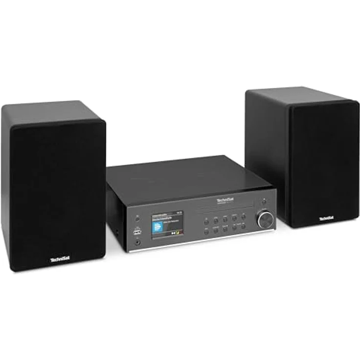 TechniSat DIGITRADIO 760 CD IR Kompaktanlage - 140 Watt Stereo, Bluetooth, Spotify, Wecker, Sleeptimer (Schwarz) – Bild 1
