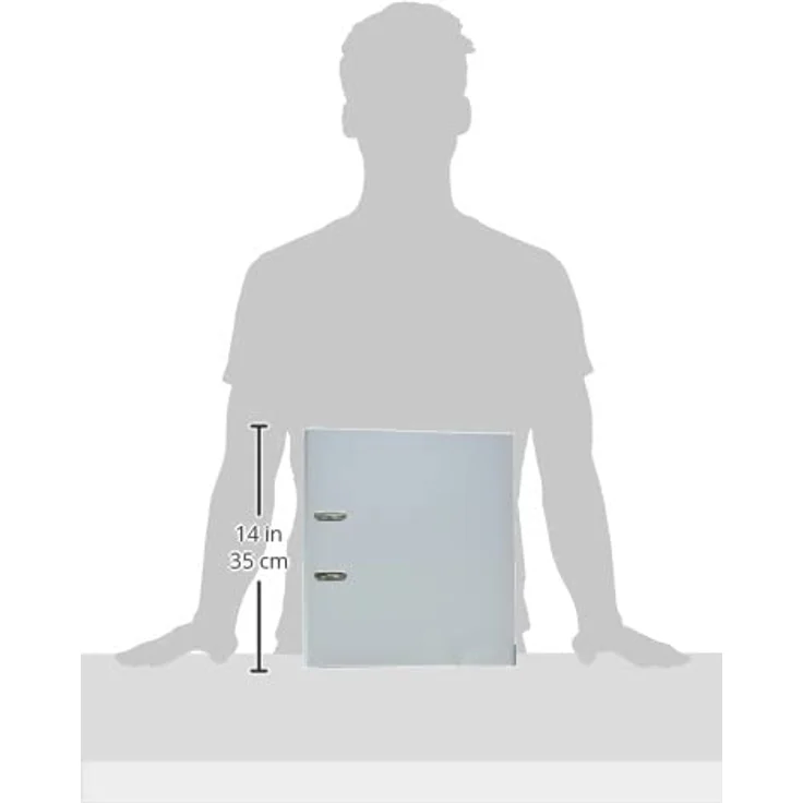 Herlitz Aktenordner maX.file protect, DIN A4, 8 cm Rückenbreite, Polypropylen, blau – Bild 4