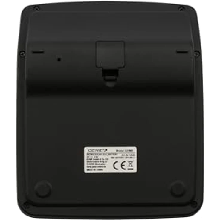 Genie 220 MD 10-stelliger Tischrechner, Dual-Power (Solar und Batterie) 1 Stück, kompaktes Design, schwarz – Bild 4