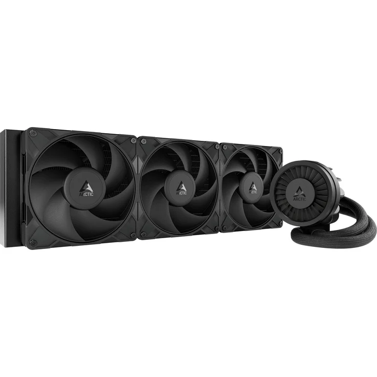 Arctic Liquid Freezer III Pro 420, CPU Wasserkühler mit 450 mm Schlauch und 3x 120 mm Lüftern, Schwarz