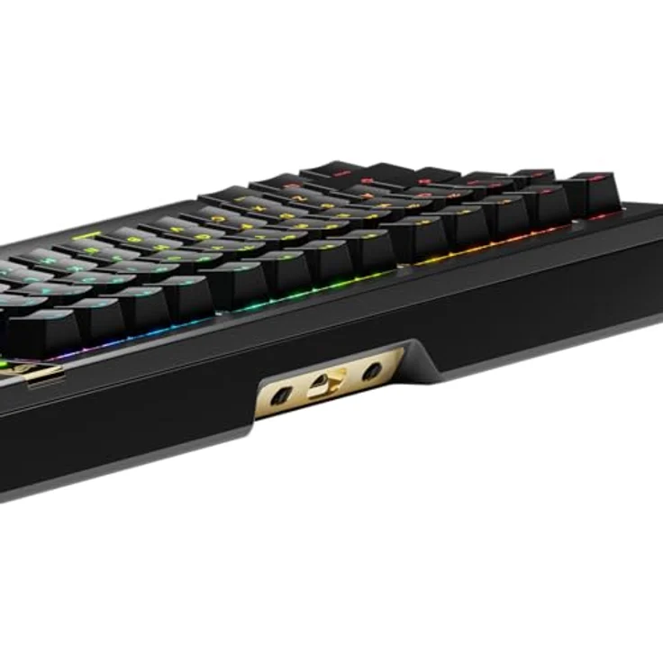 Glorious GMMK 3 Pro HE Wireless 75 % Gaming-Tastatur, ANSI (US), Fox HE Switches, kabellos, schwarz – Bild 11