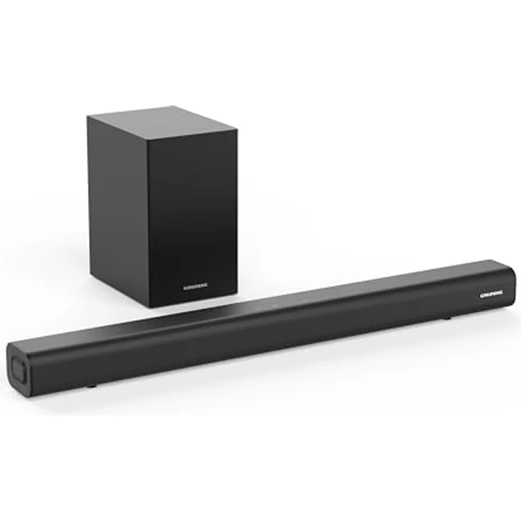 GRUNDIG DSB 991 SW, 2.1 Soundbar mit Subwoofer, Slim Design, 90 Watt, Bluetooth 5.4, HDMI (ARC-CEC), Schwarz – Bild 3