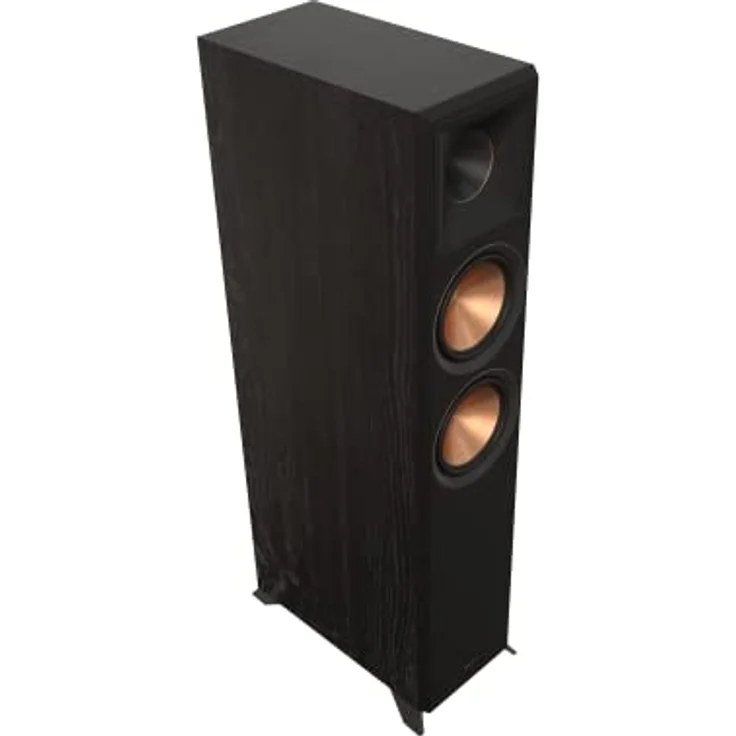 Klipsch Reference Premiere RP-6000F II Standlautsprecher mit größerem 90° x 90° Hybrid-Tractrix-Hupe, Dolby Atmos, Ebenholz – Bild 1