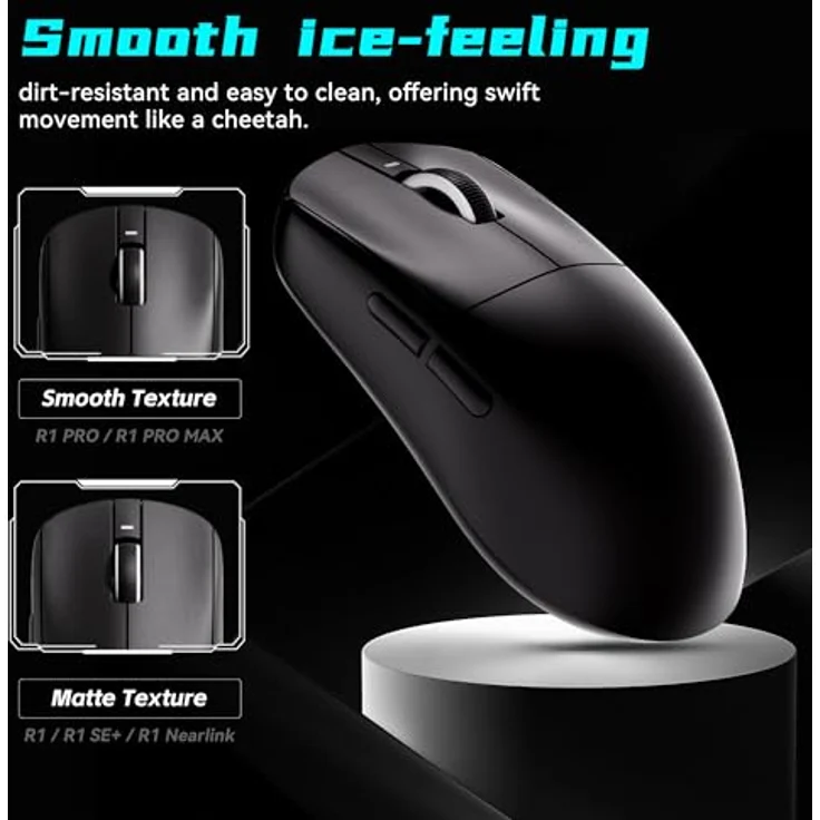 Aitor VXE R1 SE+ Kabellose Gaming-Maus, 26.000 DPI, Duale Konnektivität, Weiss – Bild 6