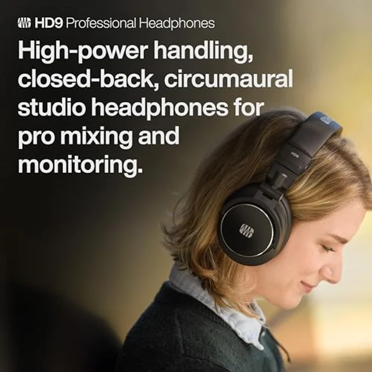 PreSonus HD9 - Rückseite geschlossen 45 mm Drivers HD9 - Rückseite geschlossen – Bild 5