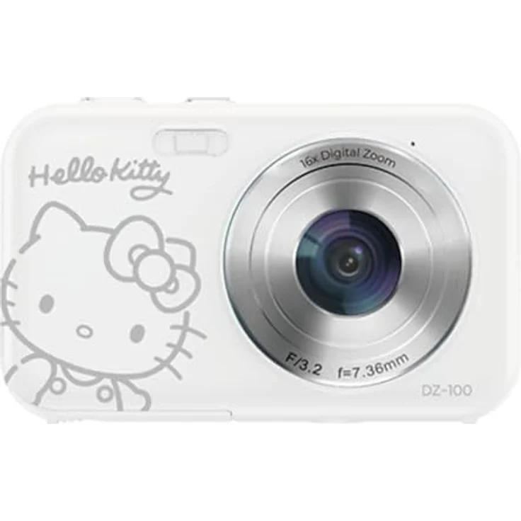 Yashica DZ-100 Hello Kitty, 44 MP Kompaktkamera, 113 g, Weiß – Bild 1