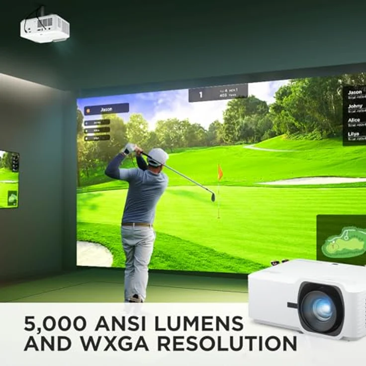 ViewSonic LS741HD, Beamer mit 5000 Lumen, 360°-Projektion und LAN-Steuerung für öffentliche Räume – Bild 2