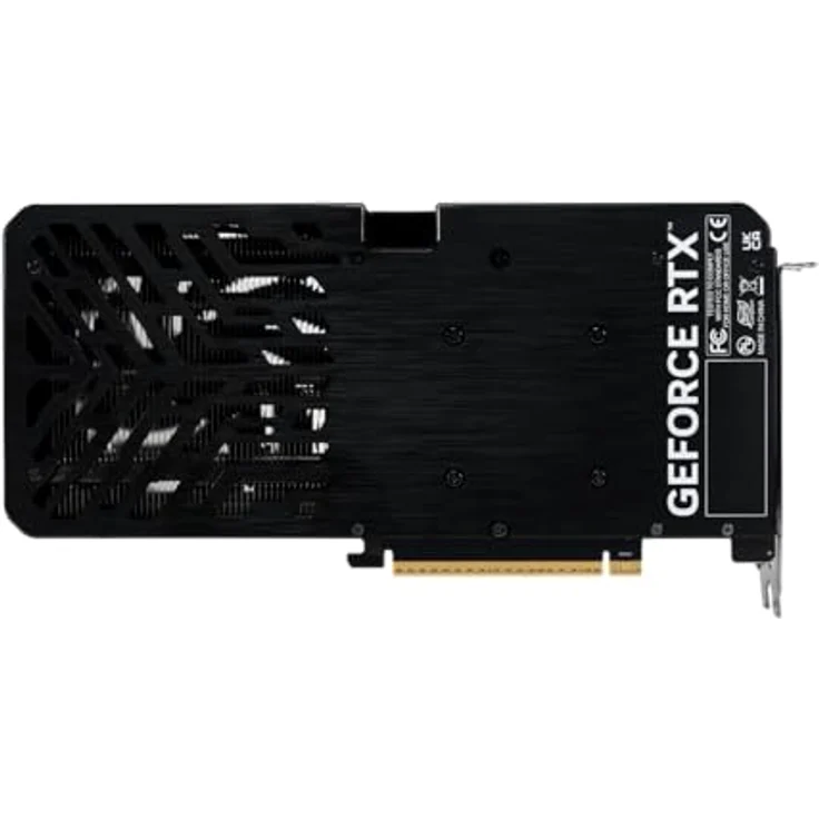 Gainward GeForce RTX 5060 Ti Ghost II OC, 16GB GDDR7 Grafikkarte mit aktiver Kühlung, PCIe 5.0, HDMI und DisplayPort – Bild 4