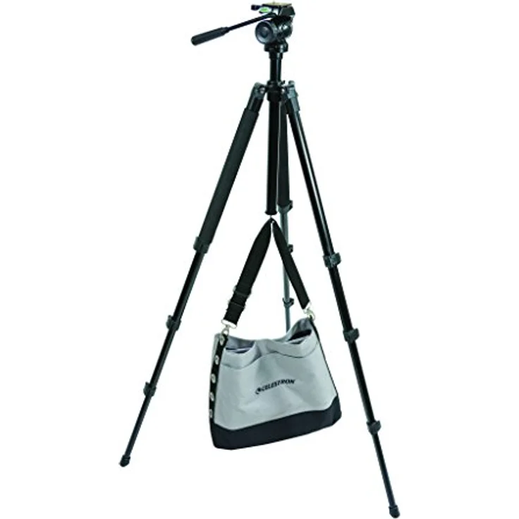 Celestron 82050 Trailseeker mit Fluidkopf-Stativ – Schwarz – Bild 3
