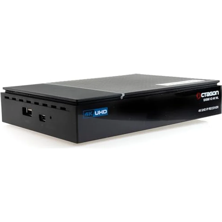 Octagon SX988 V2, 4K UHD Linux Smart TV Receiver mit WLAN, HDMI CEC, Multiroom Client und lernbarer Fernbedienung – Bild 5