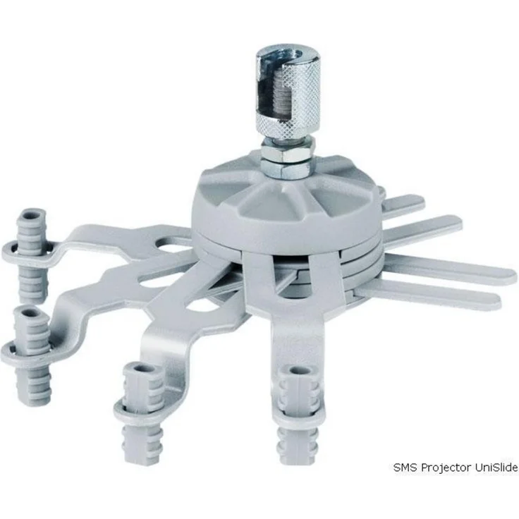 SMS Audio SMS Projector CL V400-550, Deckenhalterung für Projektoren bis 12kg, silber, Aluminium, höhenverstellbar 400-550mm, 360° drehbar, Neigung bis 25°