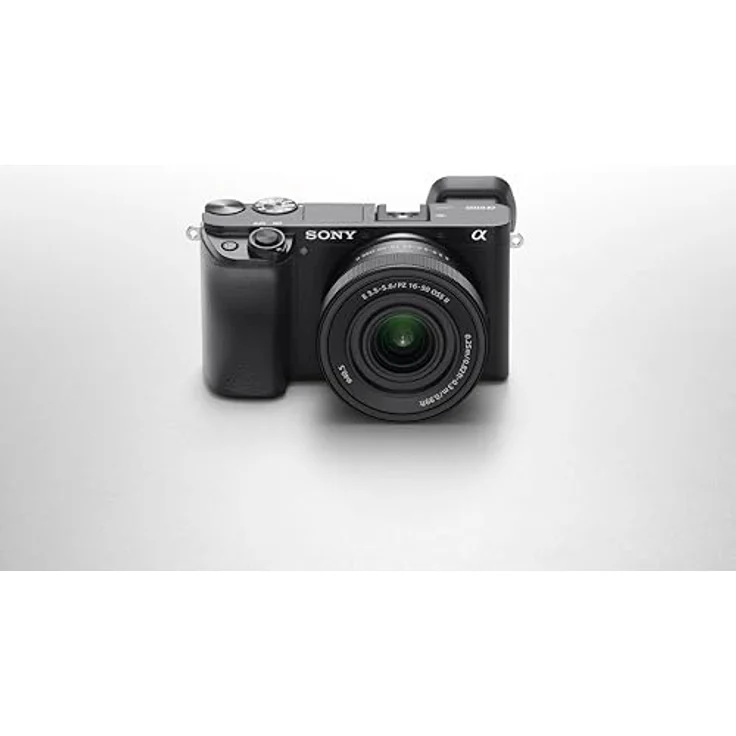 Sony Alpha 6100 | APS-C Spiegellose Kamera | Bundle mit Sony 16-50mm & 55-210 Objektiv | Schneller 0,02s Autofokus mit Augenerkennung für Mensch und Tier, 4K-Filmaufnahmen und neigbares Display – Bild 3