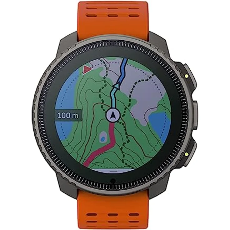 SUUNTO Vertical Abenteuer Uhr - GPS Smartwatch, Mit Solarladung Akkulaufzeit bis zu 65 Tagen, Militärgeprüftes Gehäuse, 100m Wasserdichtigkeit, Hergestellt in Finland mit 100% Erneuerbaren Energien – Bild 1