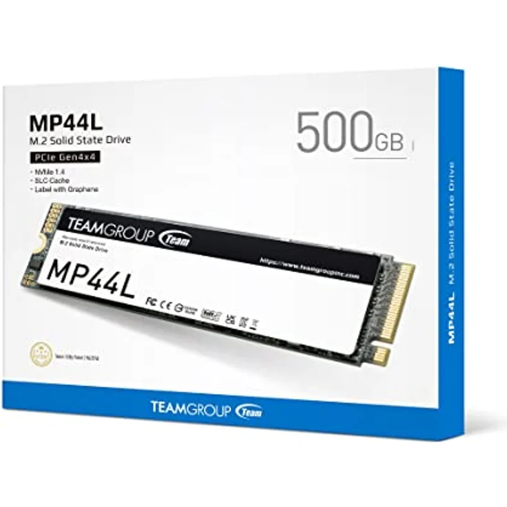 Team Group MP44L 500 GB M.2 PCIe SSD - 5000 MB/s, Aluminiumfolie mit Graphenbeschichtung – Bild 9