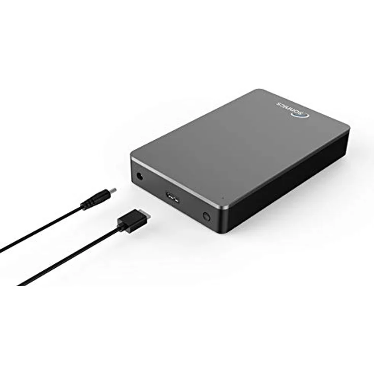 Sonnics 2TB Grau Externe Desktop-Festplatte, USB 3.0 kompatibel mit Windows PC, Mac, Smart TV, Xbox One und PS4 – Bild 2