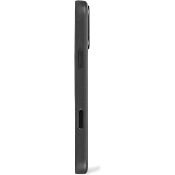 Decoded Lederhülle für iPhone 17 Pro Max, Premium ECCO Leder, MagSafe kompatibel, vollwertiger Kameraschutz, metallene Tasten, stoßfest und kratzfest, schwarz – Bild 5