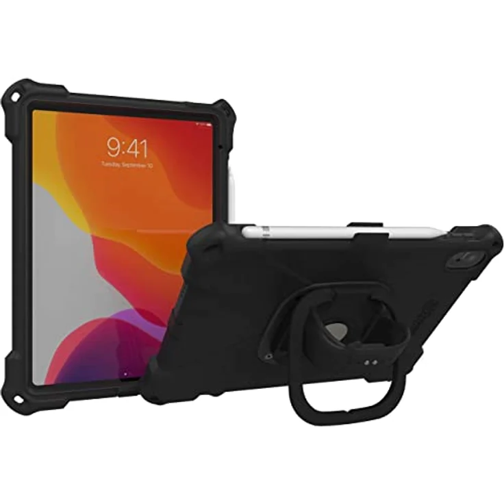 The Joy Factory aXtion CWA652MP Bold MP Schutzhülle für iPad 27,7 cm (10,9 Zoll) - Stoßfest & MIL-STD-810H-zertifiziert, iPad 10,9 Zoll 10. Generation, kompatibel mit Apple Pencil 1. Generation, schwarz – Bild 1