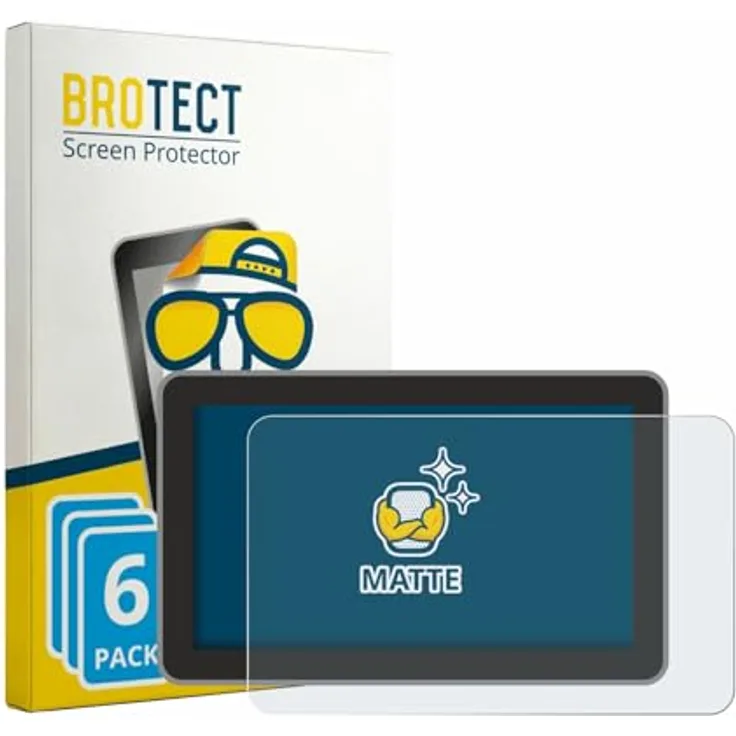 BROTECT Entspiegelungs-Schutzfolie für Bambu Lab H2C, 6 Stück, Matte Displayschutzfolie, Anti-Reflex, Anti-Fingerprint, Kratzfest