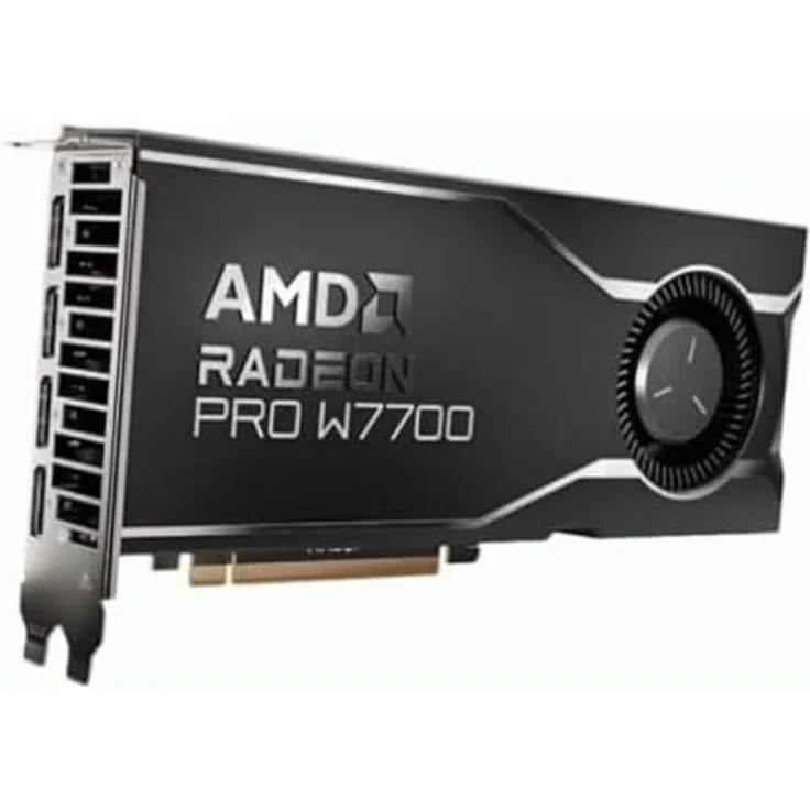 AMD Radeon Pro W7700 16GB (RDNA 3, 4X DisplayPort 2.1) Grafikkarte
