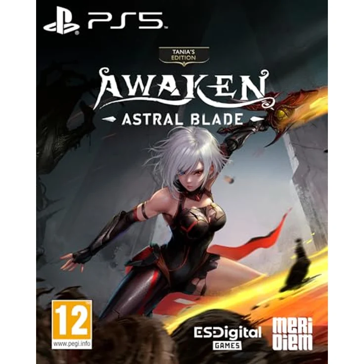 MDM MERIDIEM GAMES AWAKEN - ASTRAL BLADE - TANIA'S EDITION PS5 (EU Import) - Digitale Soundtrack, Boss Fatal Sticker, Lore Book – Bild 1