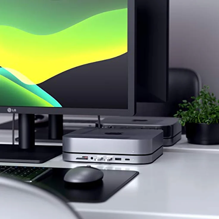 Satechi Aluminum Stand Hub für Mac Mini Space Grau – Bild 6