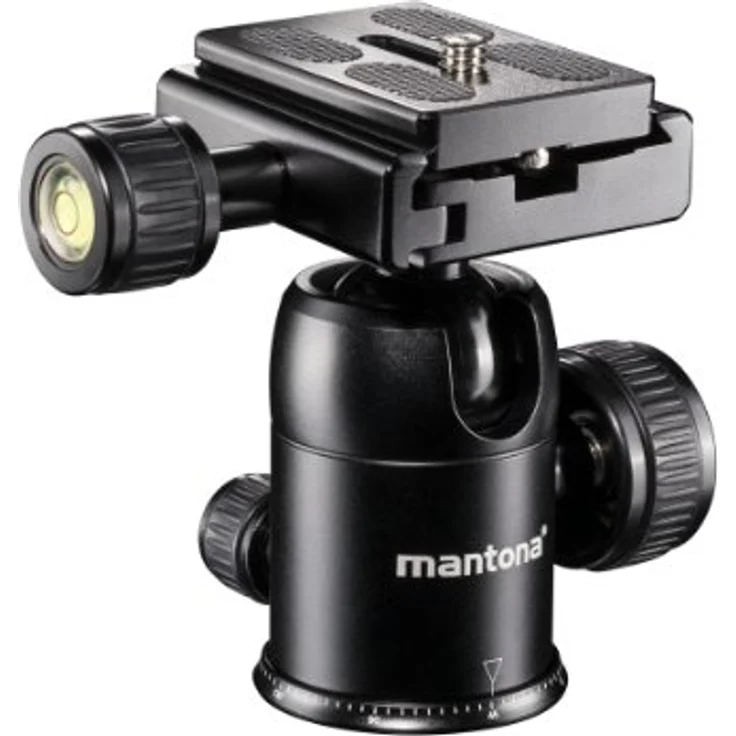 Mantona Reisestativ DSLM Travel mit Kugelkopf sw – Bild 5