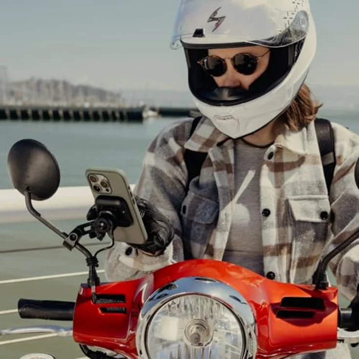 Peak Design Mirror Mount, Smartphone Halterung mit ultrastraker magnetisch-mechanischer Befestigung, Schwarz – Bild 6