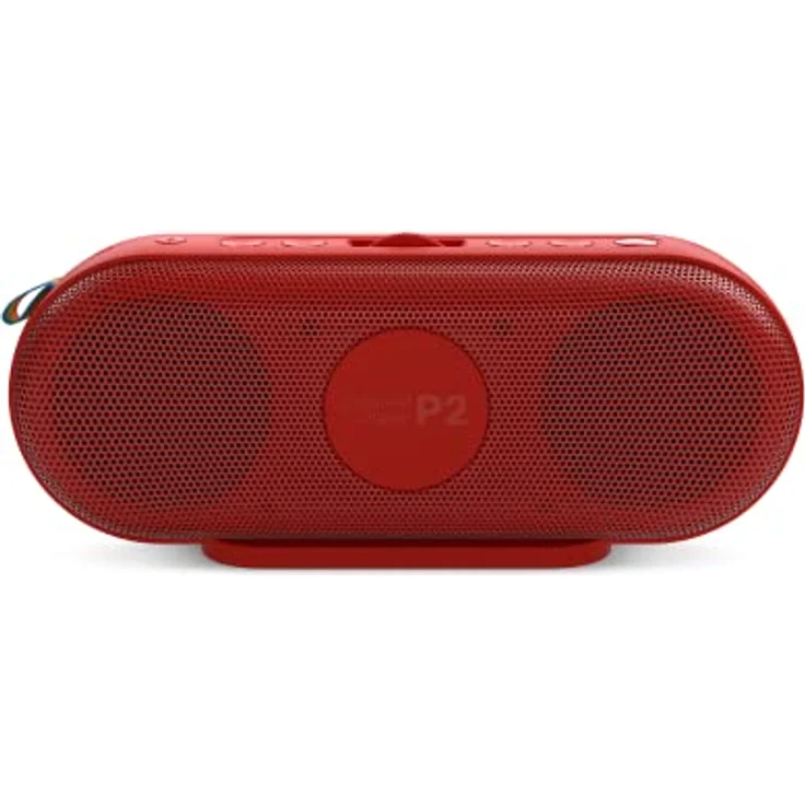 Polaroid P2 - Powerful Portable Wireless Bluetooth Speaker Rechargeable with Dual Stereo Pairing - Red and White – Bild 3