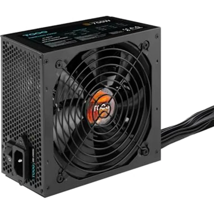 Tooq Technology TQHELIOS-750SP, PC Netzteil mit 750 W, 80 PLUS Bronze-Zertifizierung, aktiver PFC, Schwarz