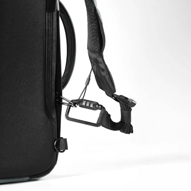 XD Design Bobby Bizz 2.0 - 16" Laptop Backpack, Anti-Diebstahl, umwandelbar zur Aktentasche, aus 33% recyceltem R-PET, RFID-geschützt – Bild 6