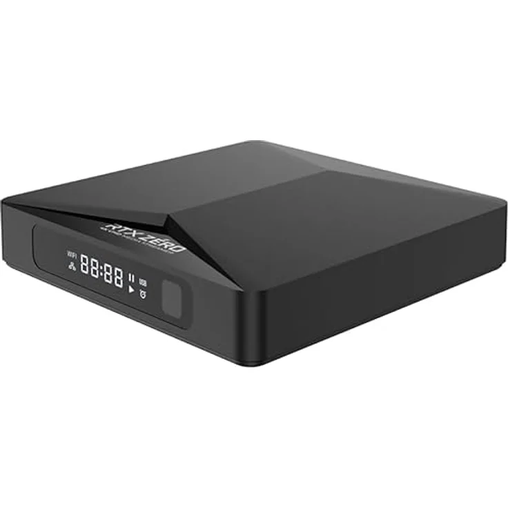 Gloriaforce RTX Zero 4K UHD OTT Multimedia Player, Android 11, H.265, 2GB RAM, 16GB Flash, WLAN, Bluetooth Fernbedienung in Gold – Bild 3