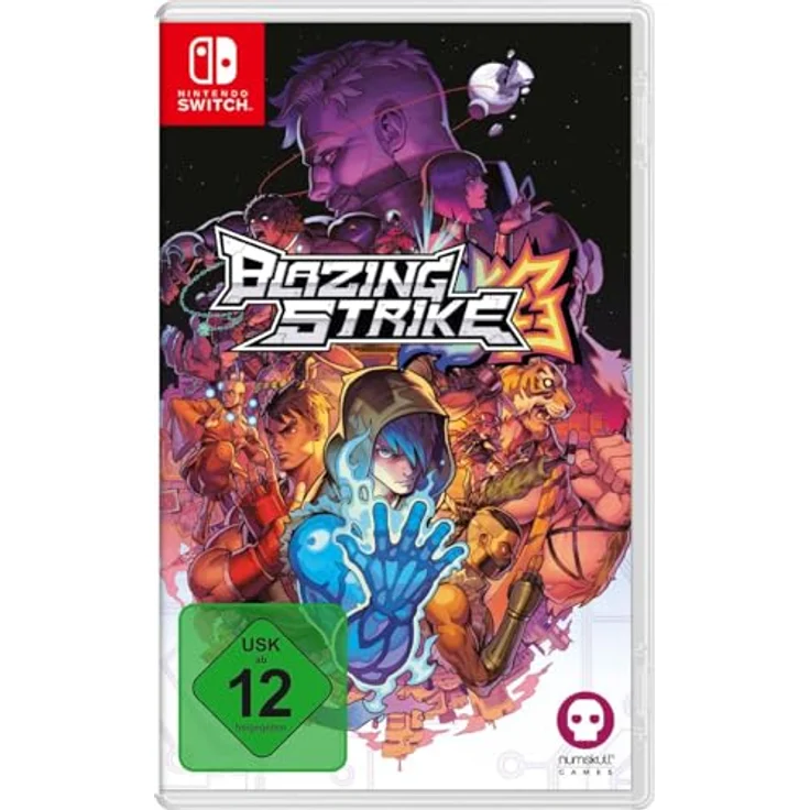 Numskull Games Blazing Strike - Switch, Rush-System, 2D-Kampfspiel, 14 spielbare Kämpfer, online Kämpfe – Bild 1