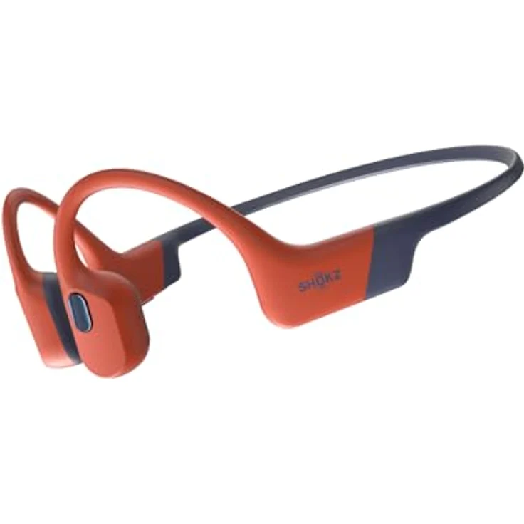 SHOKZ OpenSwim Pro Knochenschall Sport-Kopfhörer, kabellose Open-Ear-Ohrhörer, Bluetooth 5.4, IP68 wasserdicht, 32GB-MP3-Speicher, Mikros mit Geräuschunterdrückung, 9 Std Wiedergabe, Laufen, Schwimmen - rot – Bild 1