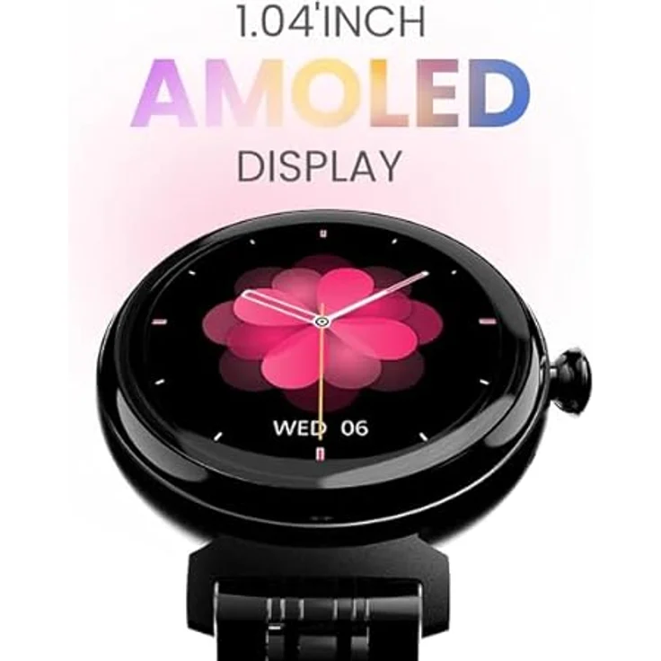 Hifuture Aura Smartwatch (Gold) - 1.04 AMOLED-Display, 24 Stunden Gesundheitsmessung, IP68 Wasserdicht – Bild 2