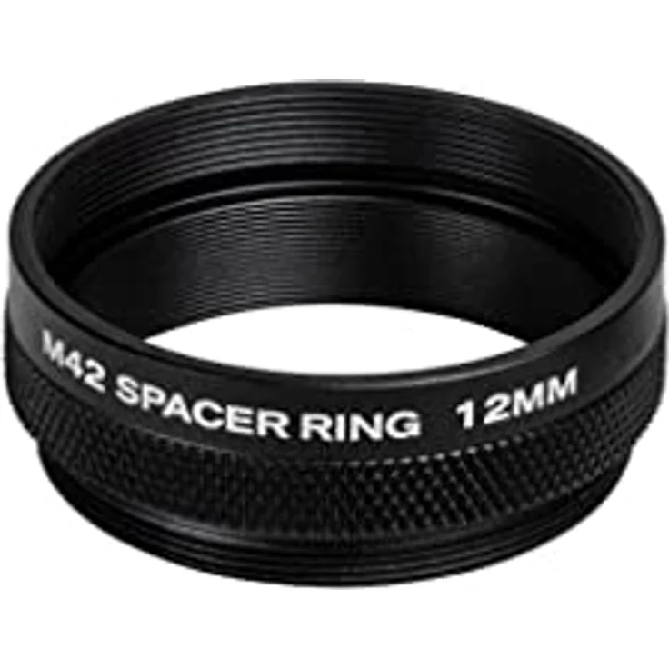 Celestron 93618 M42 Distanzhalterset – Schwarz, Enthält 7,5 mm, 12 mm und 30 mm Distanzhalter für perfektes Auflagemaß zwischen Kamera und Teleskop – Bild 3