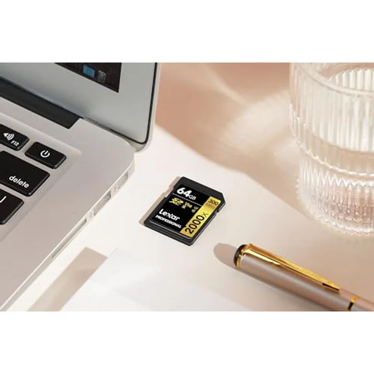 Lexar Professional 2000x SD Karte 64GB, SDXC UHS-II, bis zu 300 MB/s Lesen, Class 10, U3, V90, für DSLR und 4K-Videokameras – Bild 5