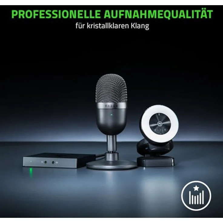 Razer Seiren Mini Mikrofon, schwarz – Bild 4